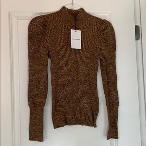 Multicolored turtleneck by Who What Wear.